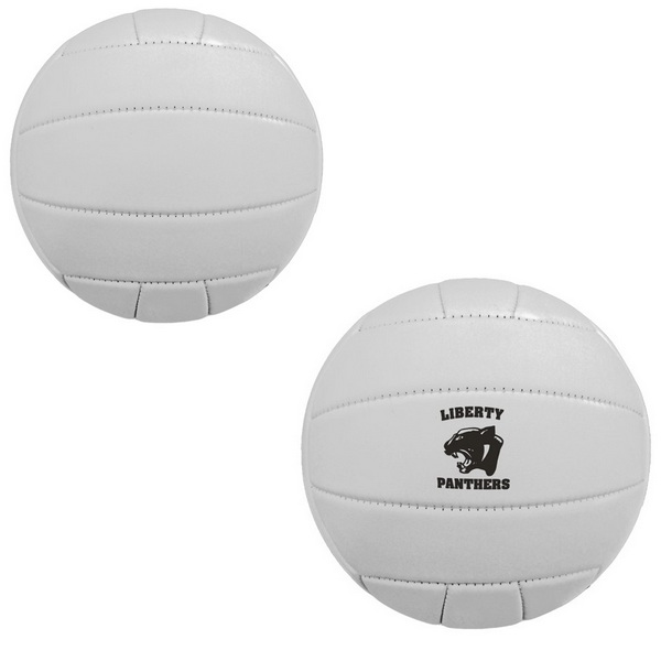 ''TGB1750  Mini Synthetic Leather VOLLEYBALLs 17.5'''' With Custom Imprint''